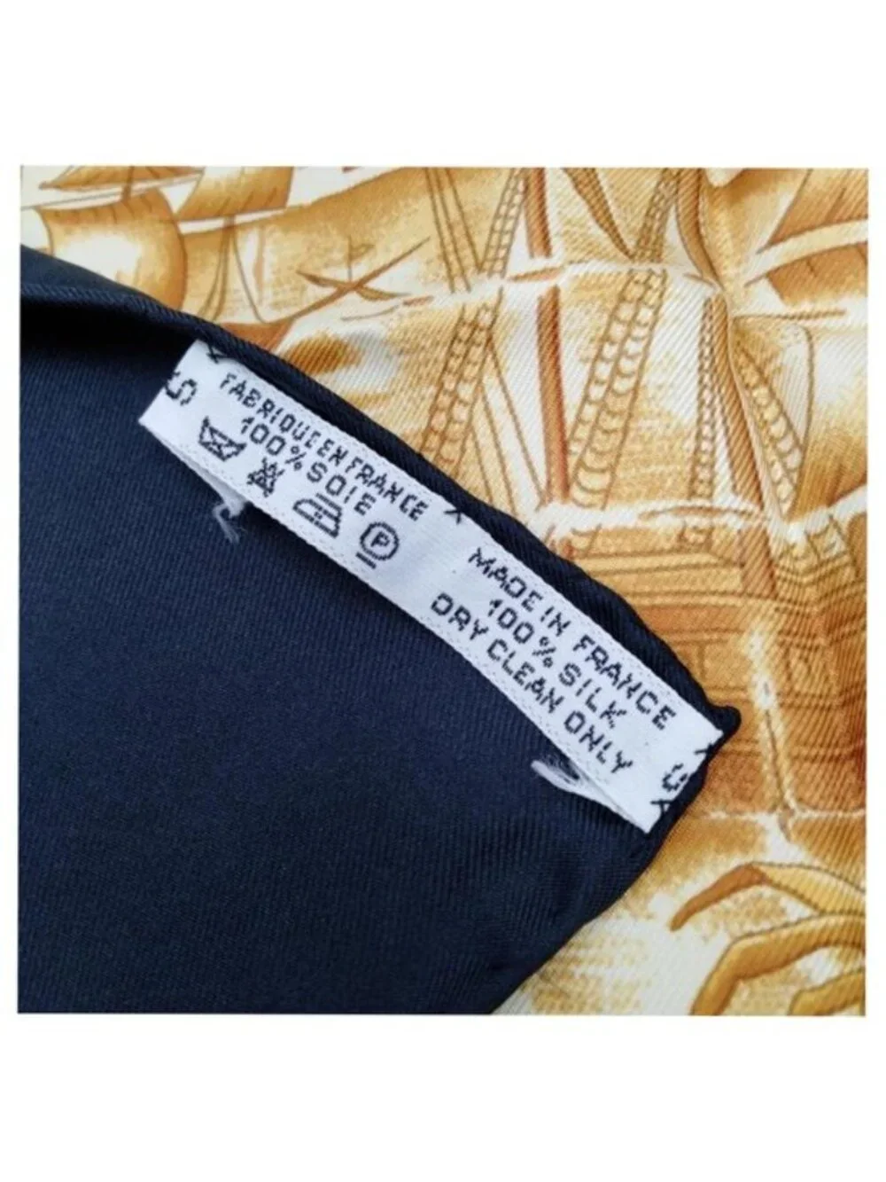 Authentic Hermès Planisphère Carré 90 Silk Scarf Black Gold France Luxury Design